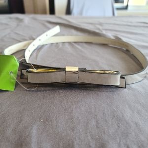 Kate Spade Metallic Bow Belt